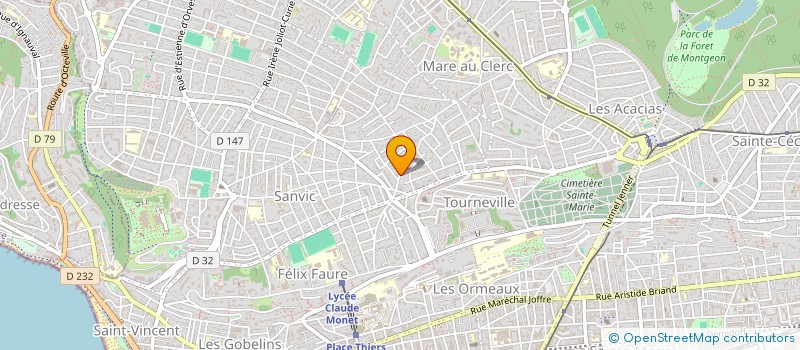 localisation de l'entreprise SCI ECO à LE HAVRE