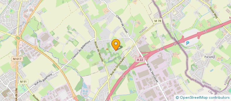 localisation de l'entreprise SCI ECO HUB ANNAY  ESTREUX