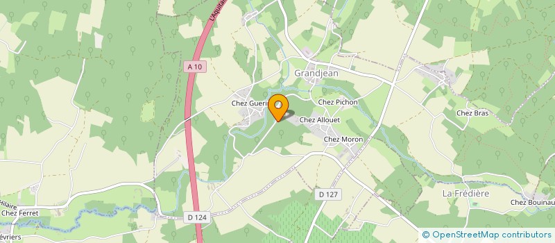 localisation de l'entreprise SCI ECO-MIRAMBEAU  GRANDJEAN