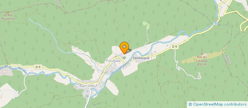 localisation de l'entreprise SCI ECO VILLAGE 19 à FOUGAX-ET-BARRINEUF