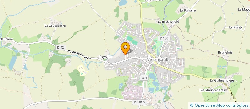 localisation de l'entreprise SCI ECODASON  VENANSAULT