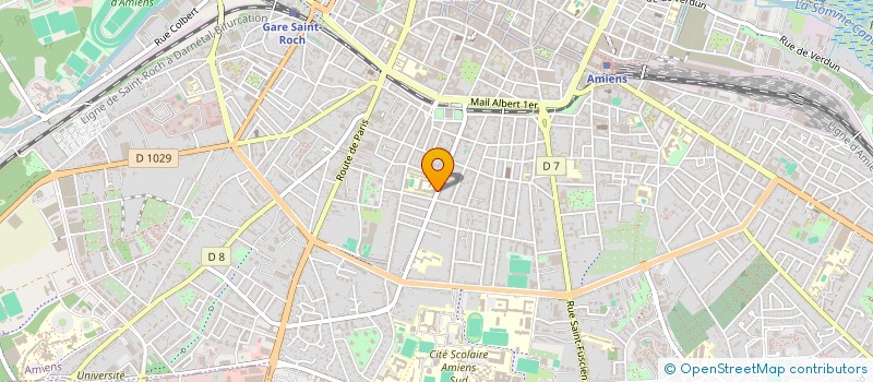 localisation de l'entreprise SCI ECOLE SAINT MARTIN à AMIENS