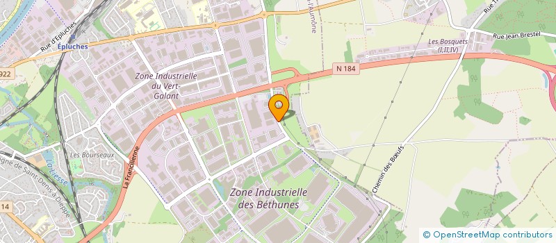 localisation de l'entreprise SCI ECOPARC à SAINT-OUEN-L'AUMONE