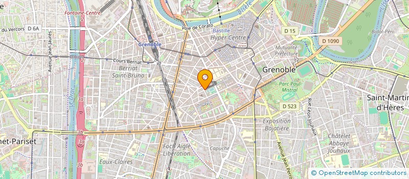 localisation de l'entreprise SCI ECOPC à GRENOBLE