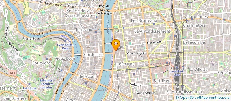 localisation de l'entreprise SCI ECOSER  LYON