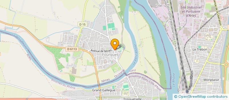 localisation de l'entreprise SCI ECOSTUDIO BIS  BEAUCAIRE