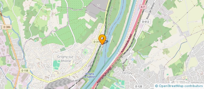 localisation de l'entreprise SCI ECP  GRIGNY