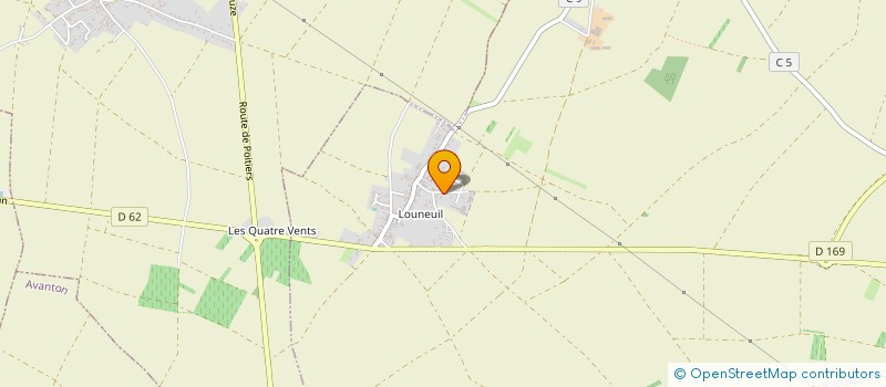 localisation de l'entreprise SCI ECP-IMMO  JAUNAY-MARIGNY