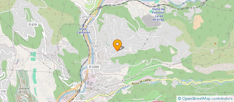 localisation de l'entreprise SCI ECRUOS  DRAP