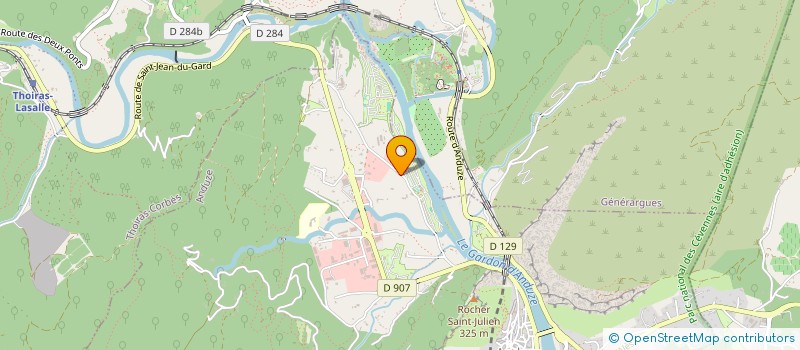 localisation de l'entreprise SCI ECUREUIL VERT  BOISSET-ET-GAUJAC