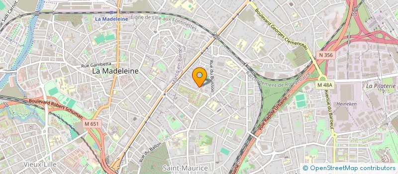 localisation de l'entreprise SCI  ECUREUILS MANDELIEU à LILLE