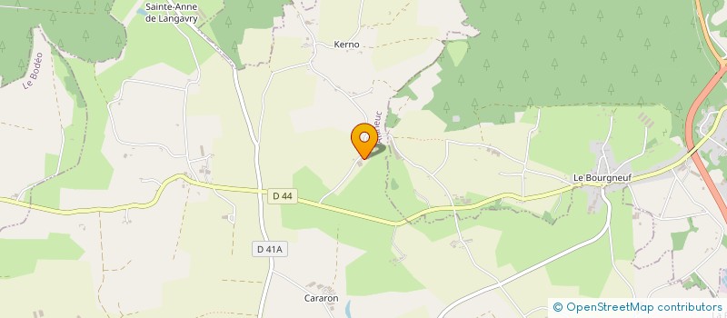 localisation de l'entreprise SCI ECURIE  ALLINEUC