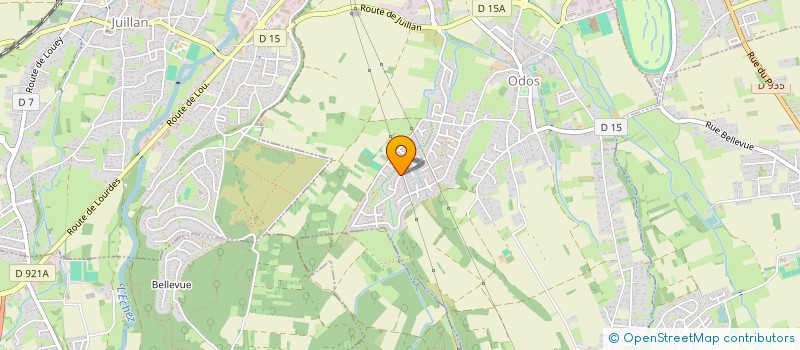 localisation de l'entreprise SCI ECURIES DE LA PLANTERE  ODOS