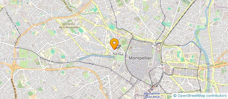 localisation de l'entreprise SCI ECUSSON à MONTPELLIER