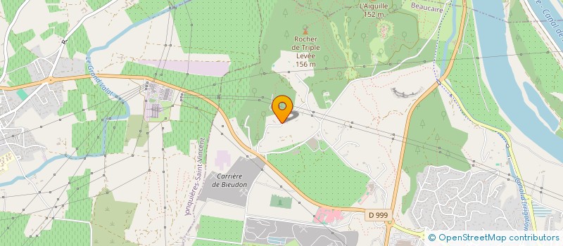 localisation de l'entreprise SCI ECW  BEAUCAIRE