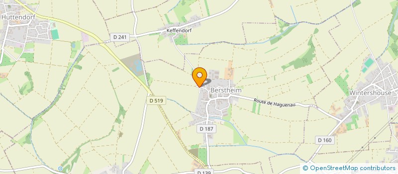 localisation de l'entreprise SCI ED  BERSTHEIM