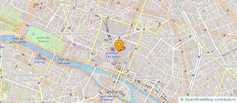 localisation de l'entreprise SCI ED  PARIS