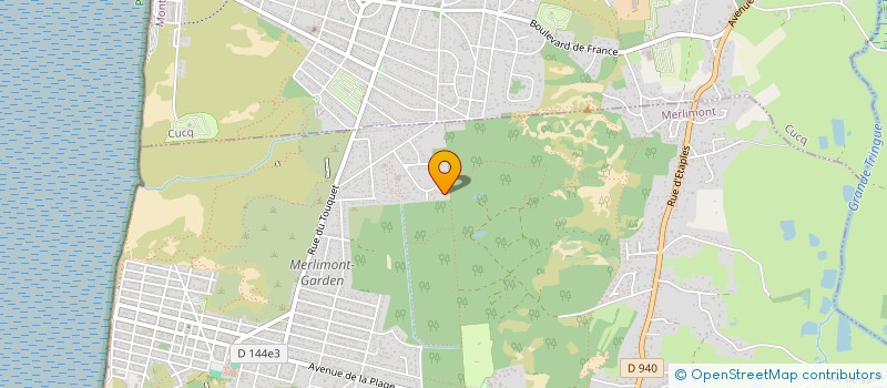 localisation de l'entreprise SCI ED  MERLIMONT