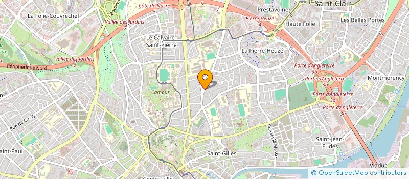 localisation de l'entreprise SCI ED CARDINALE à CAEN