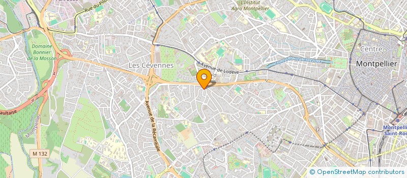localisation de l'entreprise SCI ED.DA.FA  MONTPELLIER