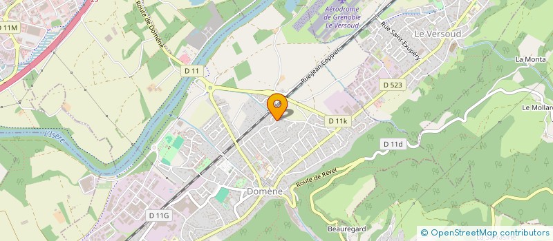 localisation de l'entreprise SCI ED JA MI  DOMENE