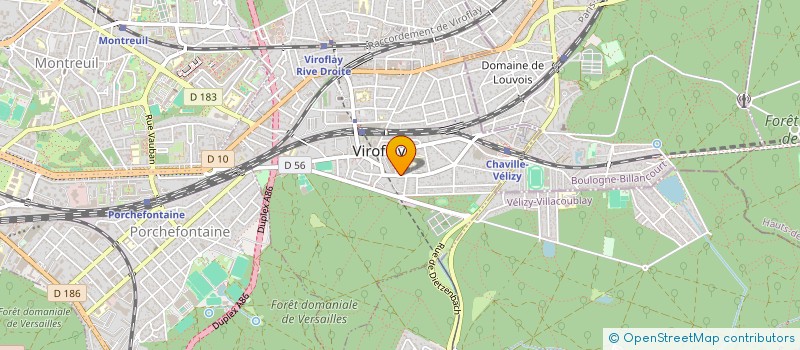 localisation de l'entreprise SCI ED2C  VIROFLAY