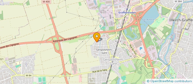 localisation de l'entreprise SCI EDA  GEISPOLSHEIM