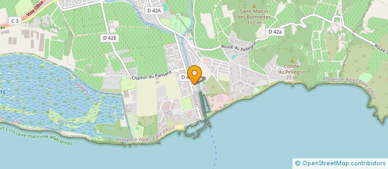 localisation de l'entreprise SCI EDAL à LA LONDE LES MAURES
