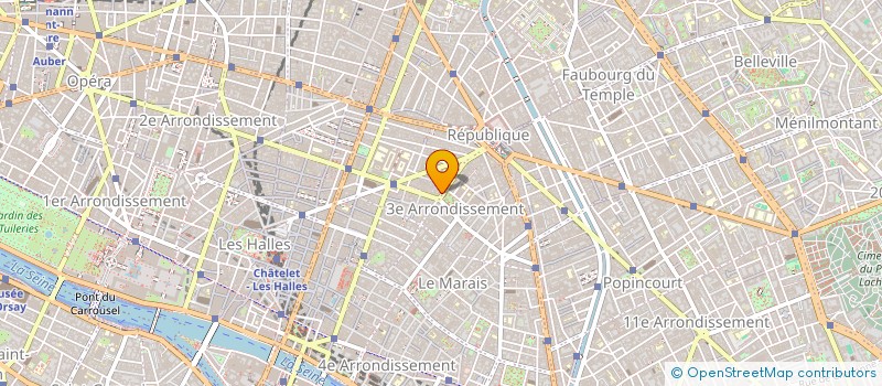 localisation de l'entreprise SCI EDAL  PARIS