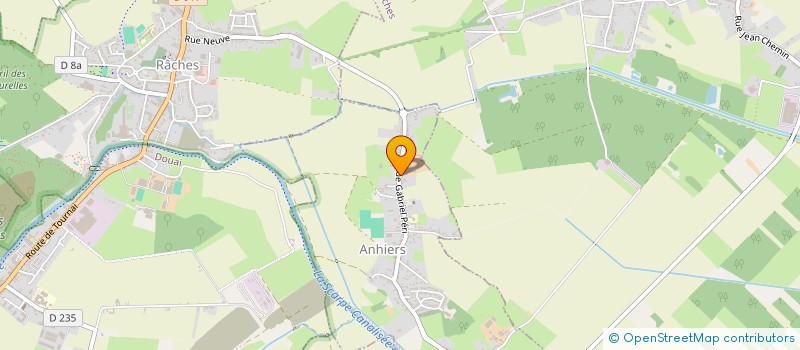 localisation de l'entreprise SCI EDAPOJU  ANHIERS