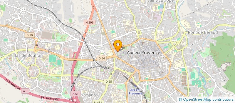 localisation de l'entreprise SCI EDB  AIX-EN-PROVENCE