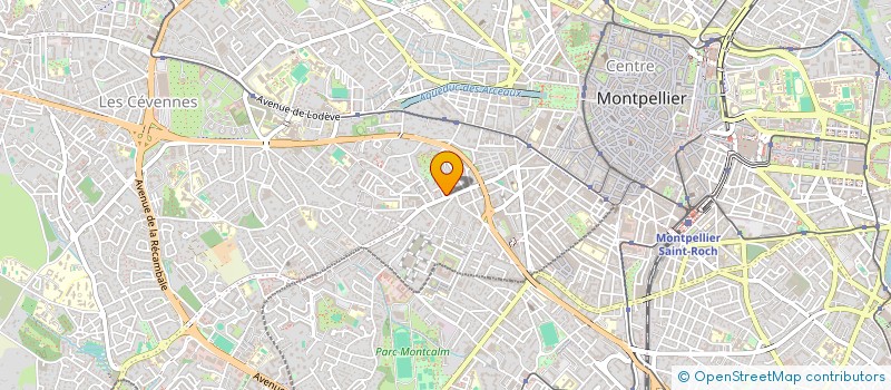 localisation de l'entreprise SCI EDDA à MONTPELLIER