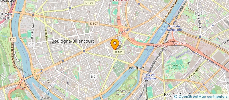 localisation de l'entreprise SCI EDDIE-EDMOND à BOULOGNE-BILLANCOURT