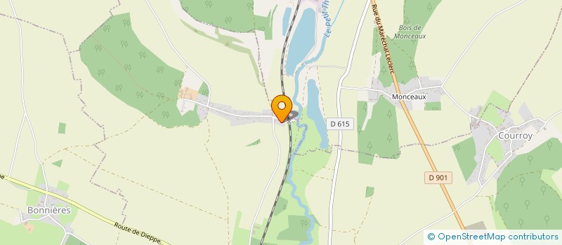 localisation de l'entreprise SCI EDDY  MILLY-SUR-THERAIN