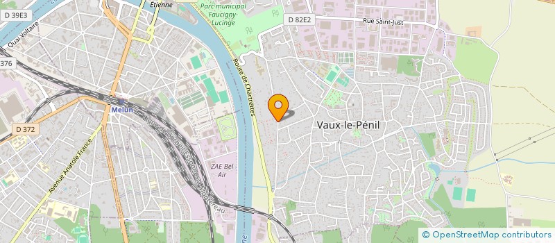 localisation de l'entreprise SCI EDDY ET NATHALIE à VAUX-LE-PENIL