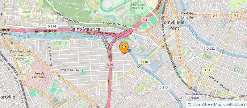 localisation de l'entreprise SCI EDEBEN à MAISONS ALFORT
