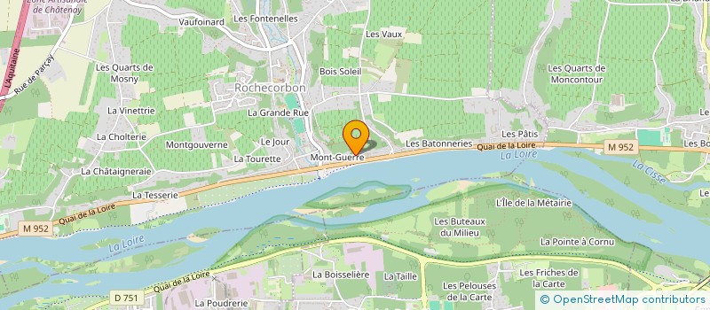 localisation de l'entreprise SCI EDEILD à ROCHECORBON