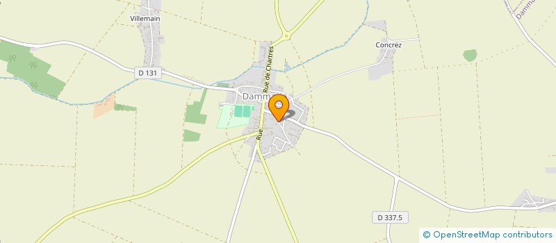 localisation de l'entreprise SCI EDEL1 à DAMMARIE