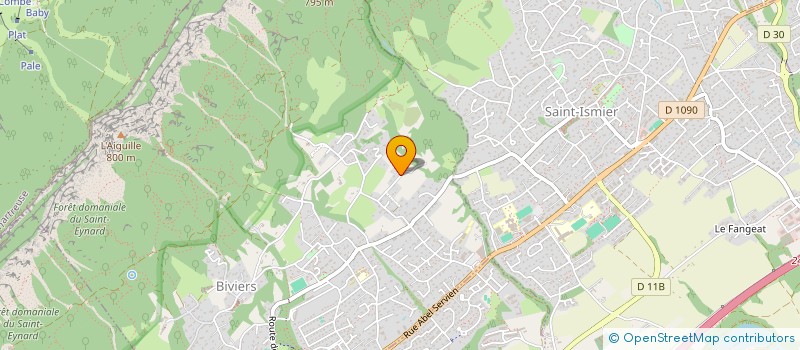 localisation de l'entreprise SCI EDELGI LES MENDARDS  BIVIERS