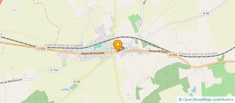 localisation de l'entreprise SCI EDELI à LE MERLERAULT