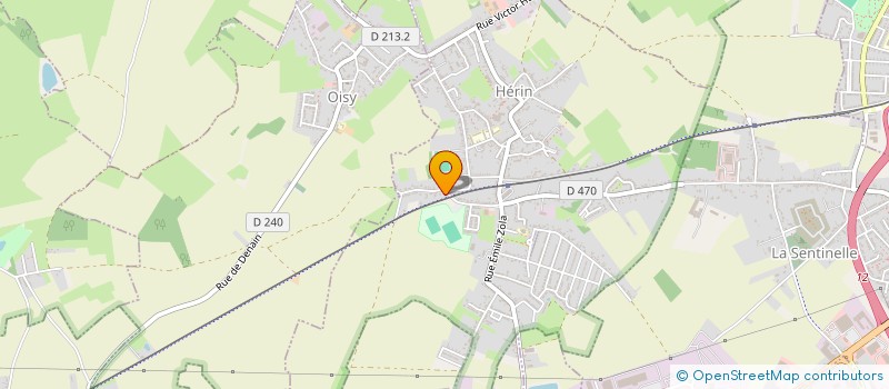 localisation de l'entreprise SCI EDELLO  HERIN