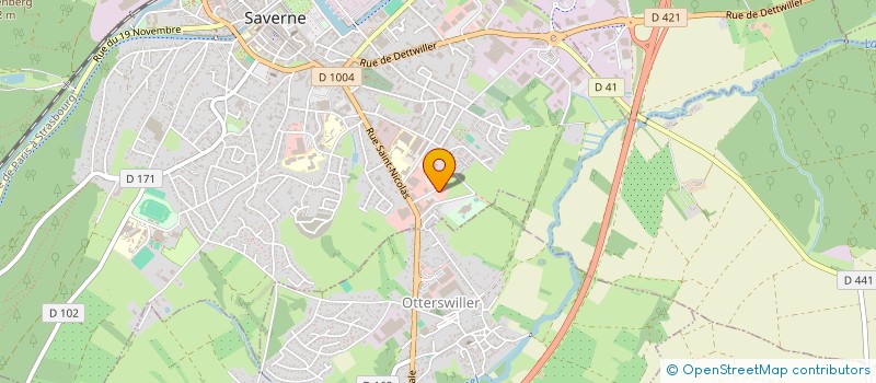 localisation de l'entreprise SCI EDELSTEIN II  SAVERNE