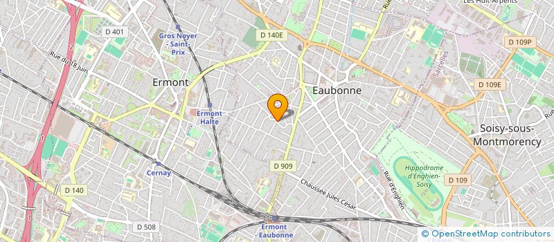 localisation de l'entreprise SCI EDELWEISS à EAUBONNE