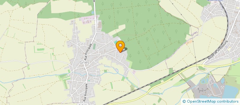 localisation de l'entreprise SCI EDELWEISS  GRIES