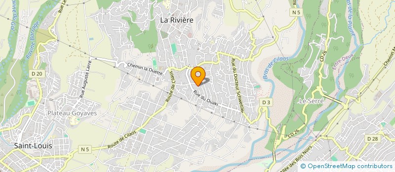 localisation de l'entreprise SCI EDELWEISS à SAINT-LOUIS