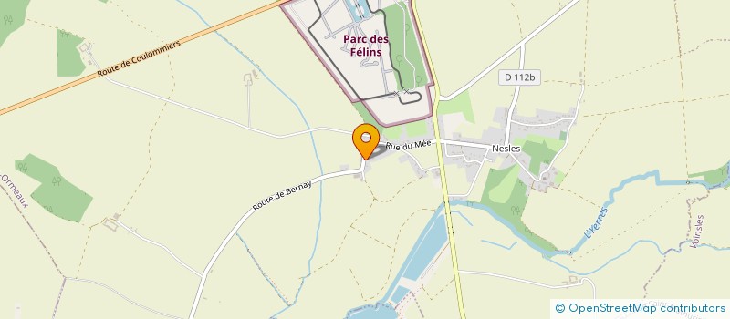 localisation de l'entreprise SCI EDELWEISS à LUMIGNY-NESLES-ORMEAUX