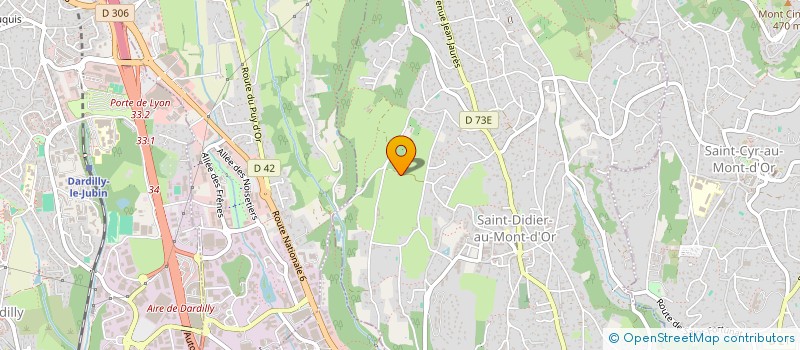 localisation de l'entreprise SCI EDELWEISS  SAINT-DIDIER-AU-MONT-D'OR