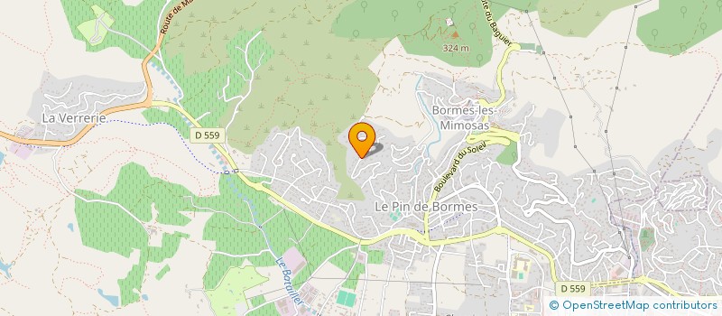 localisation de l'entreprise SCI EDEM à BORMES-LES-MIMOSAS
