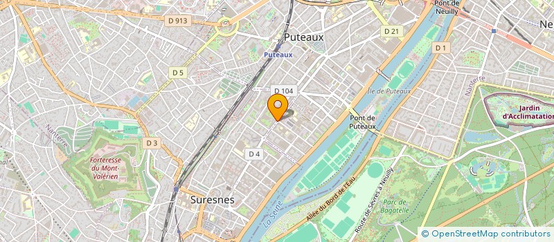 localisation de l'entreprise SCI EDEN 2020 à SURESNES