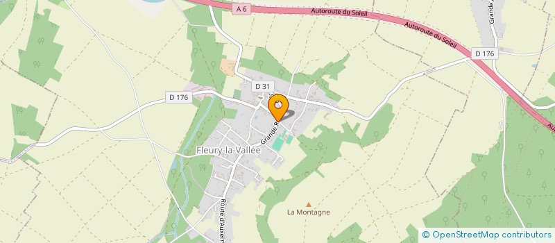 localisation de l'entreprise SCI EDEN  VALRAVILLON